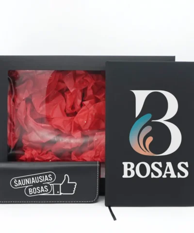 Premium dovanų rinkinys "Šauniausias bosas"-Su jūsų pasirinkta žvakė